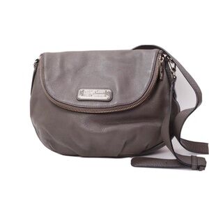 Marc Jacobs Dark Gray Leather Shoulder Bag